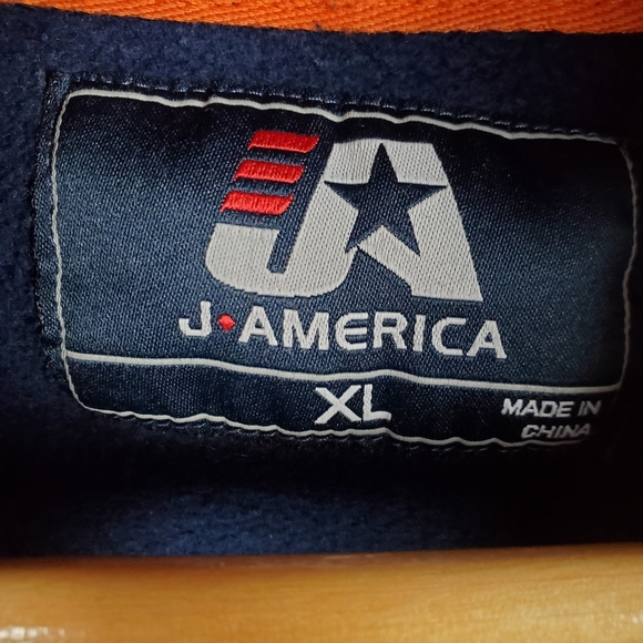 University of Virginia Cavaliers Blue and Orange Hoodie. XL. UVA. B0022 - Picture 4 of 12